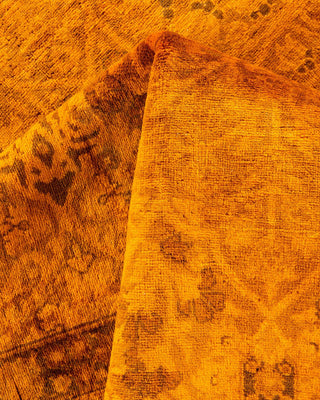 Fine Vibrance, One-of-a-Kind Hand-Knotted Area Rug - Gray, 6' 3" x 14' 9" - Solo Rugs