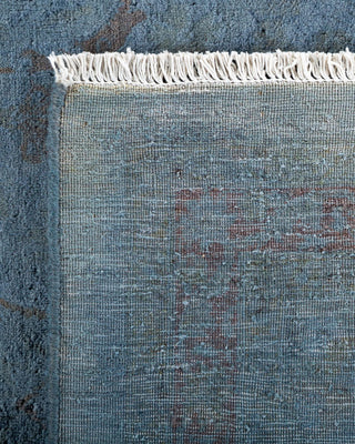 Fine Vibrance, One-of-a-Kind Hand-Knotted Area Rug - Gray, 9' 2" x 11' 9" - Solo Rugs