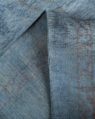 Fine Vibrance, One-of-a-Kind Hand-Knotted Area Rug - Gray, 9' 2" x 11' 9" - Solo Rugs