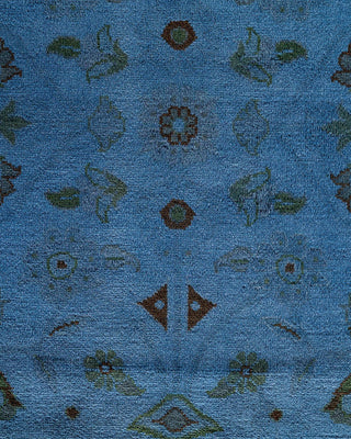 Fine Vibrance, One-of-a-Kind Hand-Knotted Area Rug - Gray, 9' 2" x 12' 5" - Solo Rugs