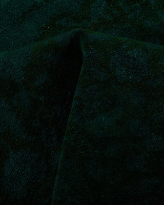 Fine Vibrance, One-of-a-Kind Hand-Knotted Area Rug - Green, 9' 3" x 11' 10" - Solo Rugs