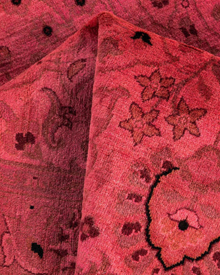 Fine Vibrance, One-of-a-Kind Hand-Knotted Area Rug - Pink, 3' 2" x 5' 5" - Solo Rugs