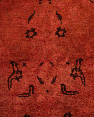 Fine Vibrance, One-of-a-Kind Hand-Knotted Area Rug - Pink, 9' 1" x 12' 5" - Solo Rugs