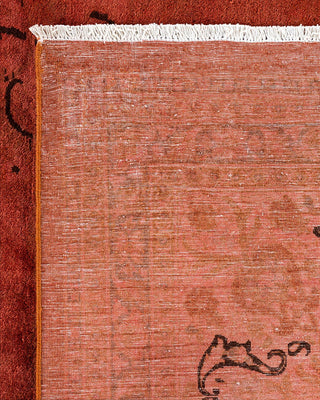 Fine Vibrance, One-of-a-Kind Hand-Knotted Area Rug - Pink, 9' 1" x 12' 5" - Solo Rugs