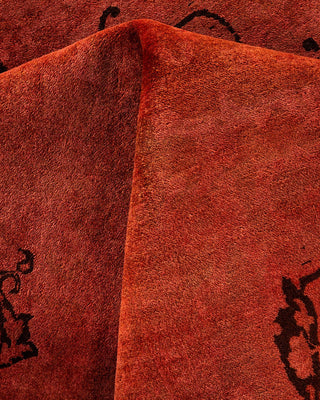 Fine Vibrance, One-of-a-Kind Hand-Knotted Area Rug - Pink, 9' 1" x 12' 5" - Solo Rugs