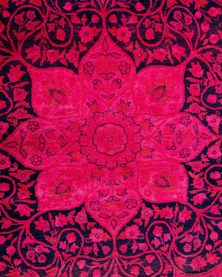 Fine Vibrance, One-of-a-Kind Hand-Knotted Area Rug - Pink, 9' 2" x 12' 0" - Solo Rugs