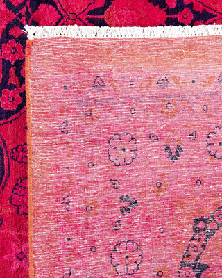 Fine Vibrance, One-of-a-Kind Hand-Knotted Area Rug - Pink, 9' 2" x 12' 0" - Solo Rugs