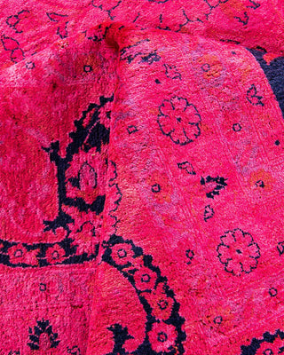 Fine Vibrance, One-of-a-Kind Hand-Knotted Area Rug - Pink, 9' 2" x 12' 0" - Solo Rugs