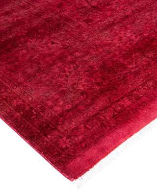 Fine Vibrance, One-of-a-Kind Hand-Knotted Area Rug - Pink, 9' 2" x 12' 6" - Solo Rugs