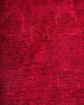 Fine Vibrance, One-of-a-Kind Hand-Knotted Area Rug - Pink, 9' 2" x 12' 6" - Solo Rugs