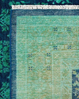 Fine Vibrance, One-of-a-Kind Hand-Knotted Area Rug - Purple, 9' 2" x 11' 9" - Solo Rugs