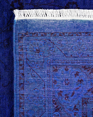 Fine Vibrance, One-of-a-Kind Hand-Knotted Area Rug - Purple, 9' 2" x 12' 4" - Solo Rugs