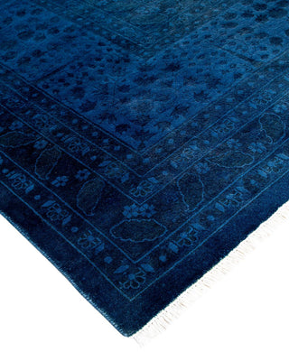 Fine Vibrance, One-of-a-Kind Hand-Knotted Area Rug - Purple, 9' 3" x 12' 2" - Solo Rugs