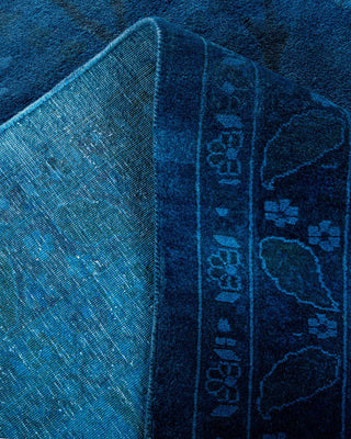 Fine Vibrance, One-of-a-Kind Hand-Knotted Area Rug - Purple, 9' 3" x 12' 2" - Solo Rugs