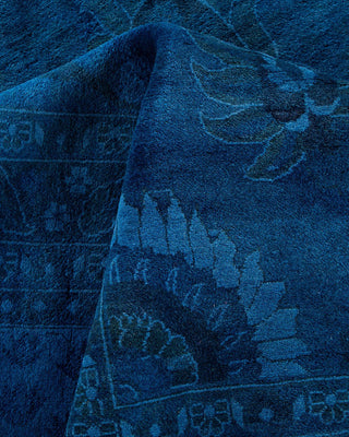 Fine Vibrance, One-of-a-Kind Hand-Knotted Area Rug - Purple, 9' 3" x 12' 2" - Solo Rugs