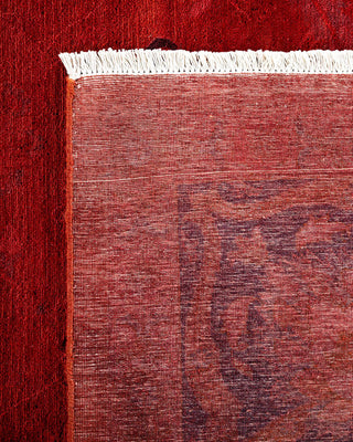 Fine Vibrance, One-of-a-Kind Hand-Knotted Area Rug - Red, 9' 0" x 12' 1" - Solo Rugs