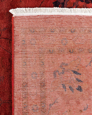 Fine Vibrance, One-of-a-Kind Hand-Knotted Area Rug - Red, 9' 2" x 12' 1" - Solo Rugs