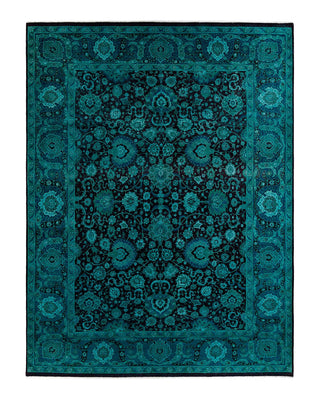 Fine Vibrance, One-of-a-Kind Hand-Knotted Area Rug - Red, 9' 3" x 12' 2" - Solo Rugs