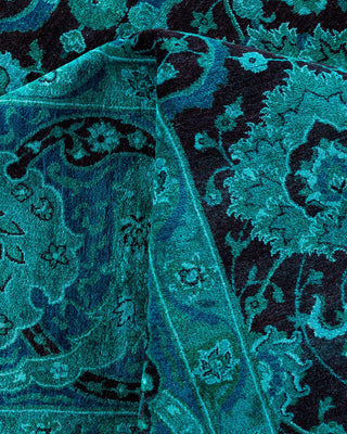 Fine Vibrance, One-of-a-Kind Hand-Knotted Area Rug - Red, 9' 3" x 12' 2" - Solo Rugs