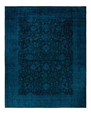 Vibrance, One-of-a-Kind Hand-Knotted Area Rug - Black, 12' 1" x 15' 5" - Solo Rugs