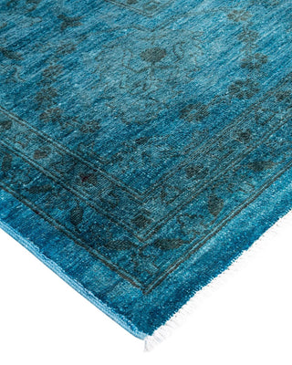 Vibrance, One-of-a-Kind Hand-Knotted Area Rug - Blue, 12' 0" x 17' 9" - Solo Rugs