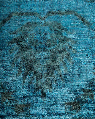 Vibrance, One-of-a-Kind Hand-Knotted Area Rug - Blue, 12' 0" x 17' 9" - Solo Rugs
