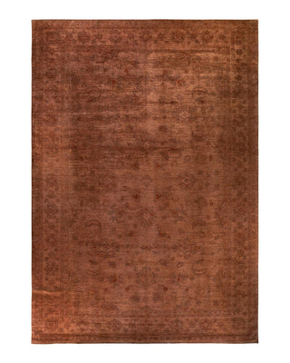 Vibrance, One-of-a-Kind Hand-Knotted Area Rug - Brown, 12' 0" x 17' 10" - Solo Rugs
