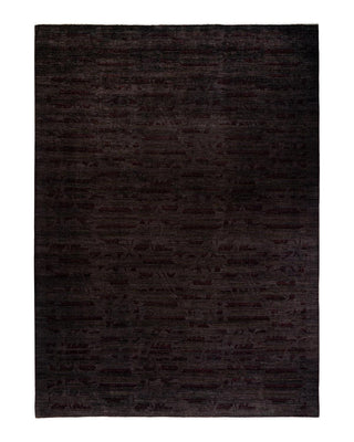 Vibrance, One-of-a-Kind Hand-Knotted Area Rug - Brown, 8' 10" x 12' 2" - Solo Rugs