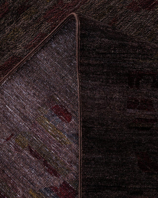 Vibrance, One-of-a-Kind Hand-Knotted Area Rug - Brown, 8' 10" x 12' 2" - Solo Rugs