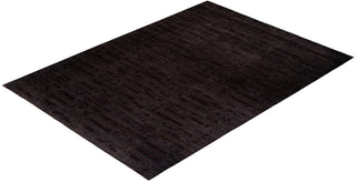 Vibrance, One-of-a-Kind Hand-Knotted Area Rug - Brown, 8' 10" x 12' 2" - Solo Rugs