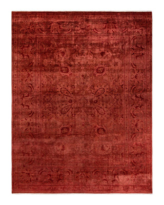 Vibrance, One-of-a-Kind Hand-Knotted Area Rug - Brown, 9' 1" x 11' 8" - Solo Rugs