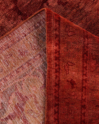 Vibrance, One-of-a-Kind Hand-Knotted Area Rug - Brown, 9' 1" x 11' 8" - Solo Rugs