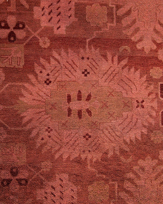 Vibrance, One-of-a-Kind Hand-Knotted Area Rug - Brown, 9' 3" x 11' 10" - Solo Rugs