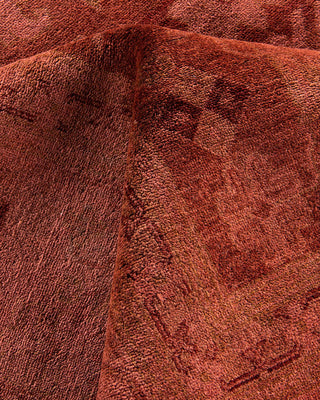 Vibrance, One-of-a-Kind Hand-Knotted Area Rug - Brown, 9' 3" x 11' 10" - Solo Rugs