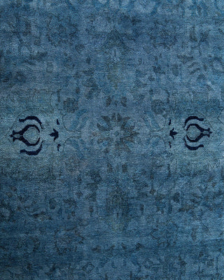 Vibrance, One-of-a-Kind Hand-Knotted Area Rug - Gray, 8' 10" x 12' 1" - Solo Rugs