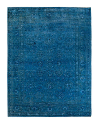 Vibrance, One-of-a-Kind Hand-Knotted Area Rug - Gray, 9' 0" x 11' 8" - Solo Rugs
