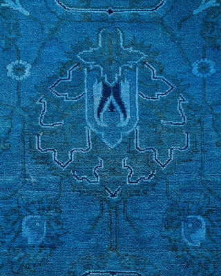 Vibrance, One-of-a-Kind Hand-Knotted Area Rug - Gray, 9' 0" x 11' 8" - Solo Rugs