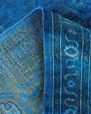 Vibrance, One-of-a-Kind Hand-Knotted Area Rug - Gray, 9' 0" x 11' 8" - Solo Rugs