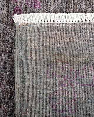 Vibrance, One-of-a-Kind Hand-Knotted Area Rug - Gray, 9' 1" x 11' 9" - Solo Rugs