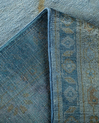 Vibrance, One-of-a-Kind Hand-Knotted Area Rug - Gray, 9' 2" x 12' 3" - Solo Rugs