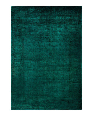 Vibrance, One-of-a-Kind Hand-Knotted Area Rug - Green, 12' 1" x 17' 5" - Solo Rugs