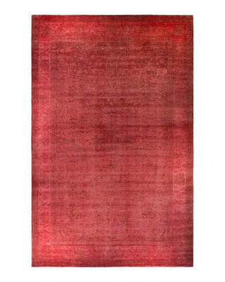 Vibrance, One-of-a-Kind Hand-Knotted Area Rug - Pink, 12' 0" x 18' 6" - Solo Rugs