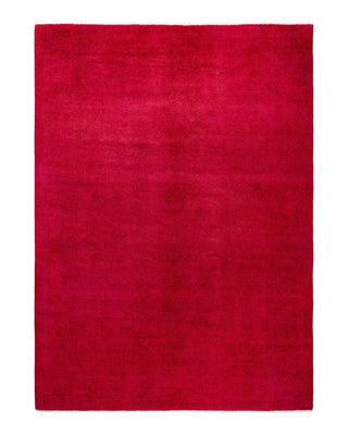Vibrance, One-of-a-Kind Hand-Knotted Area Rug - Pink, 6' 3" x 8' 7" - Solo Rugs