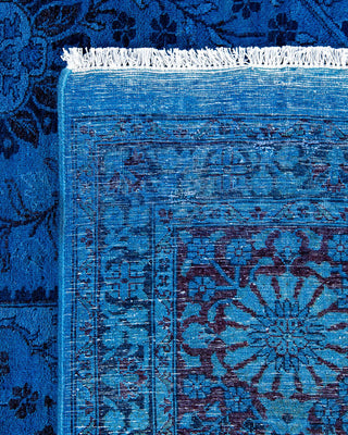 Vibrance, One-of-a-Kind Hand-Knotted Area Rug - Purple, 9' 0" x 11' 7" - Solo Rugs