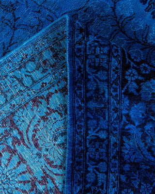 Vibrance, One-of-a-Kind Hand-Knotted Area Rug - Purple, 9' 0" x 11' 7" - Solo Rugs