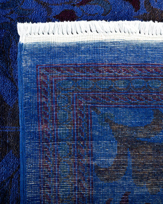 Vibrance, One-of-a-Kind Hand-Knotted Area Rug - Purple, 9' 3" x 12' 3" - Solo Rugs