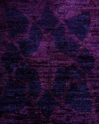 Vibrance, One-of-a-Kind Hand-Knotted Area Rug - Red, 8' 10" x 11' 8" - Solo Rugs