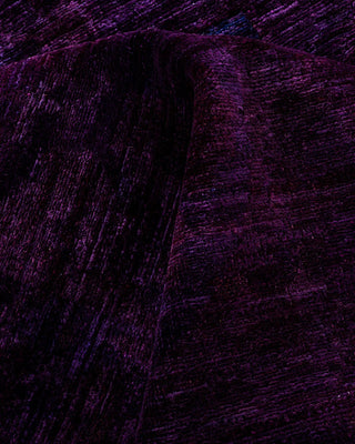 Vibrance, One-of-a-Kind Hand-Knotted Area Rug - Red, 8' 10" x 11' 8" - Solo Rugs