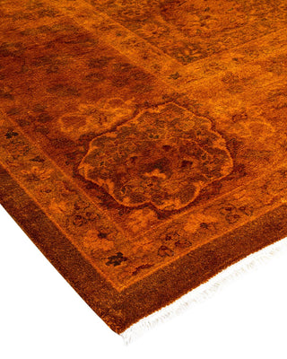 Vibrance, One-of-a-Kind Handmade Area Rug - Brown, 9' 4" x 12' 4" - Solo Rugs