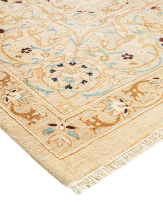Eclectic, One-of-a-Kind Hand-Knotted Area Rug - Ivory, 9' 0" x 12' 3" - Solo Rugs